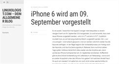 Desktop Screenshot of linuxologist.com