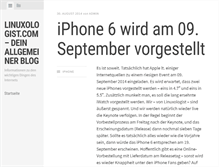 Tablet Screenshot of linuxologist.com